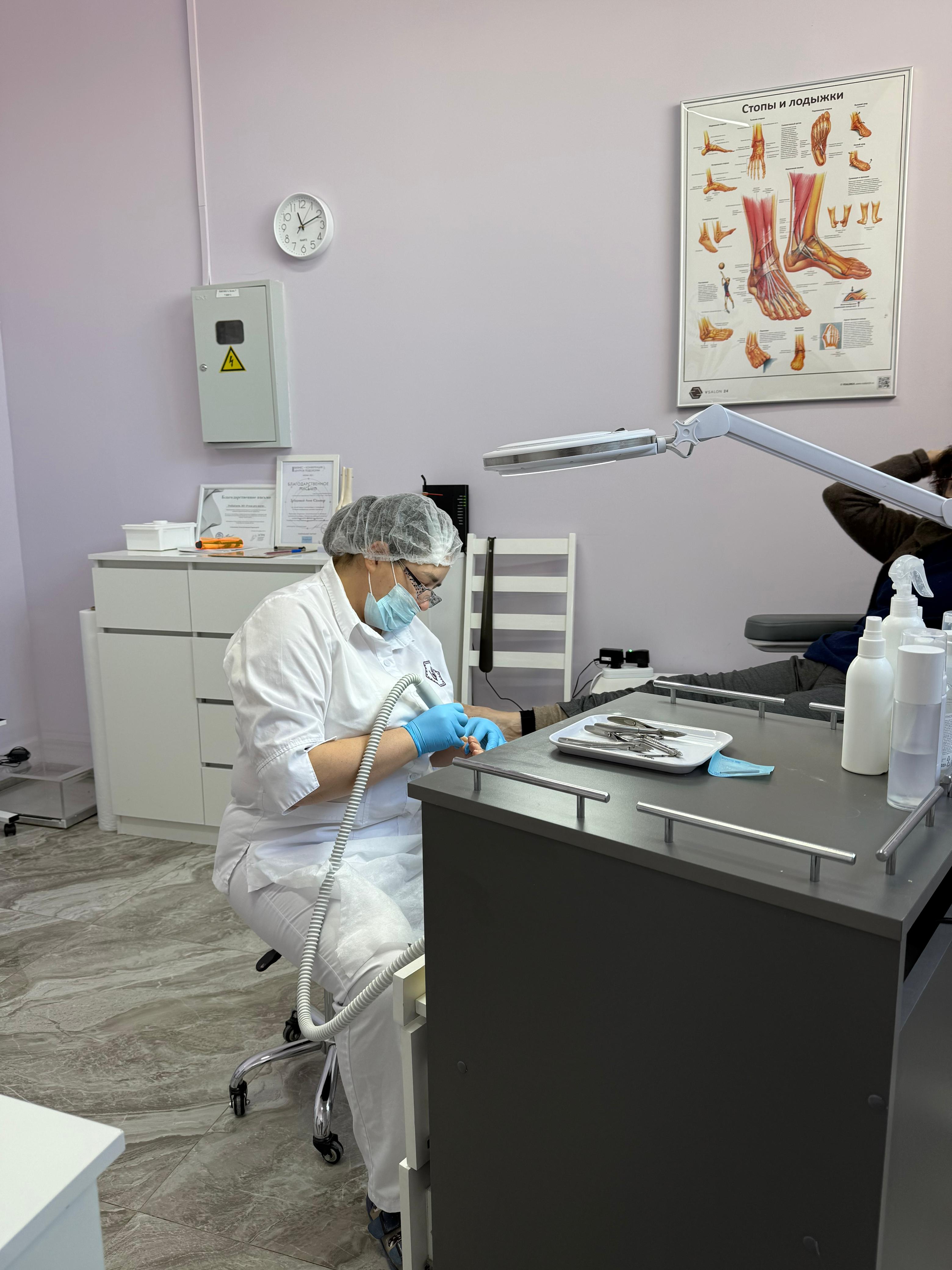 Медицинский педикюр — лечение в Астане, центр Руки PRO Ноги